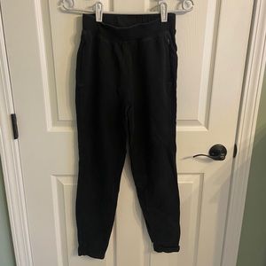 Lululemon black straight leg joggers